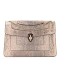 BVLGARI SERPENTI FOREVER CROSSBODY BAG IN ROSA DI FRANCIA METALLIC KARUNG