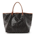 Goyard Goyardine Saint Louis GM Black Gold