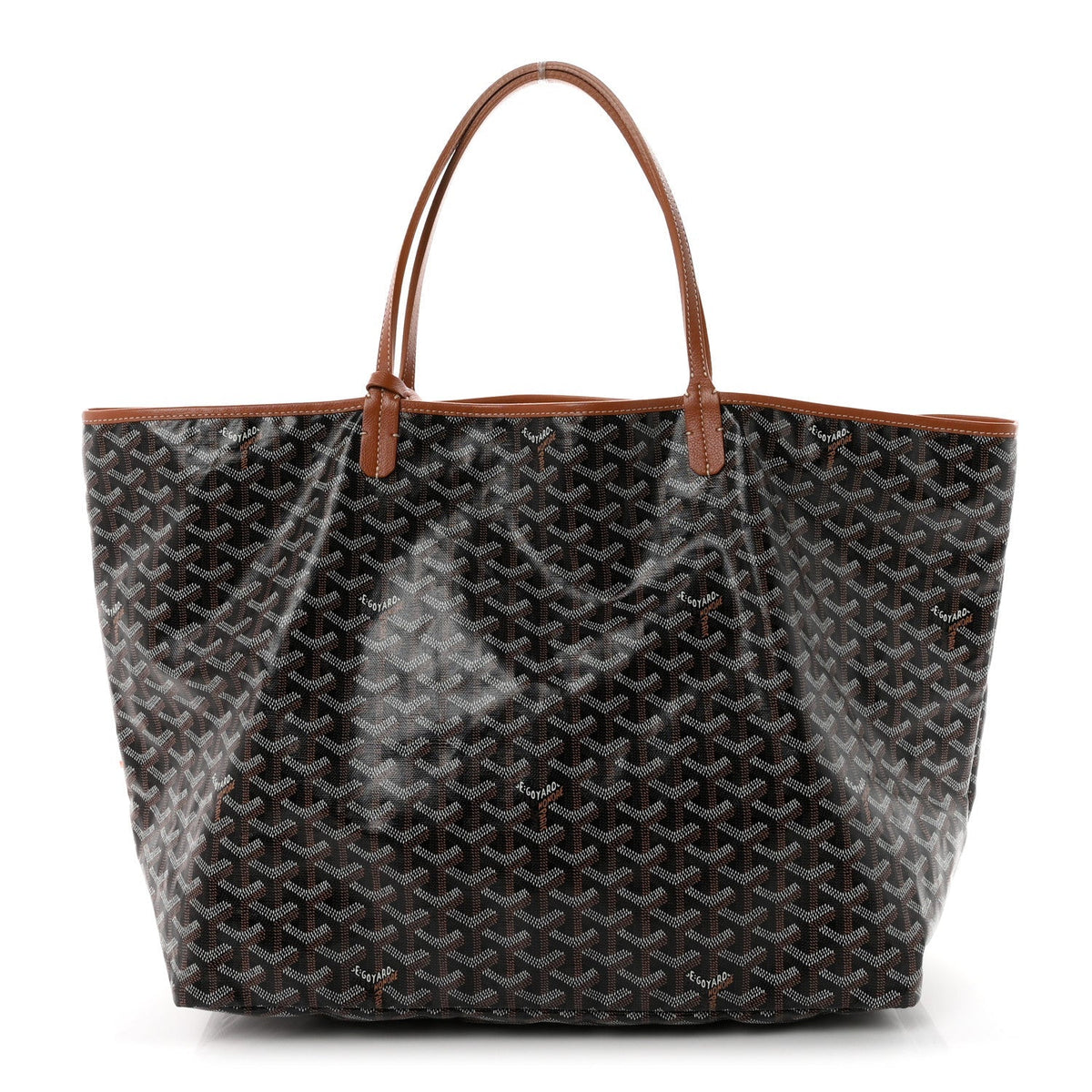 Goyard Goyardine Saint Louis GM Black Gold