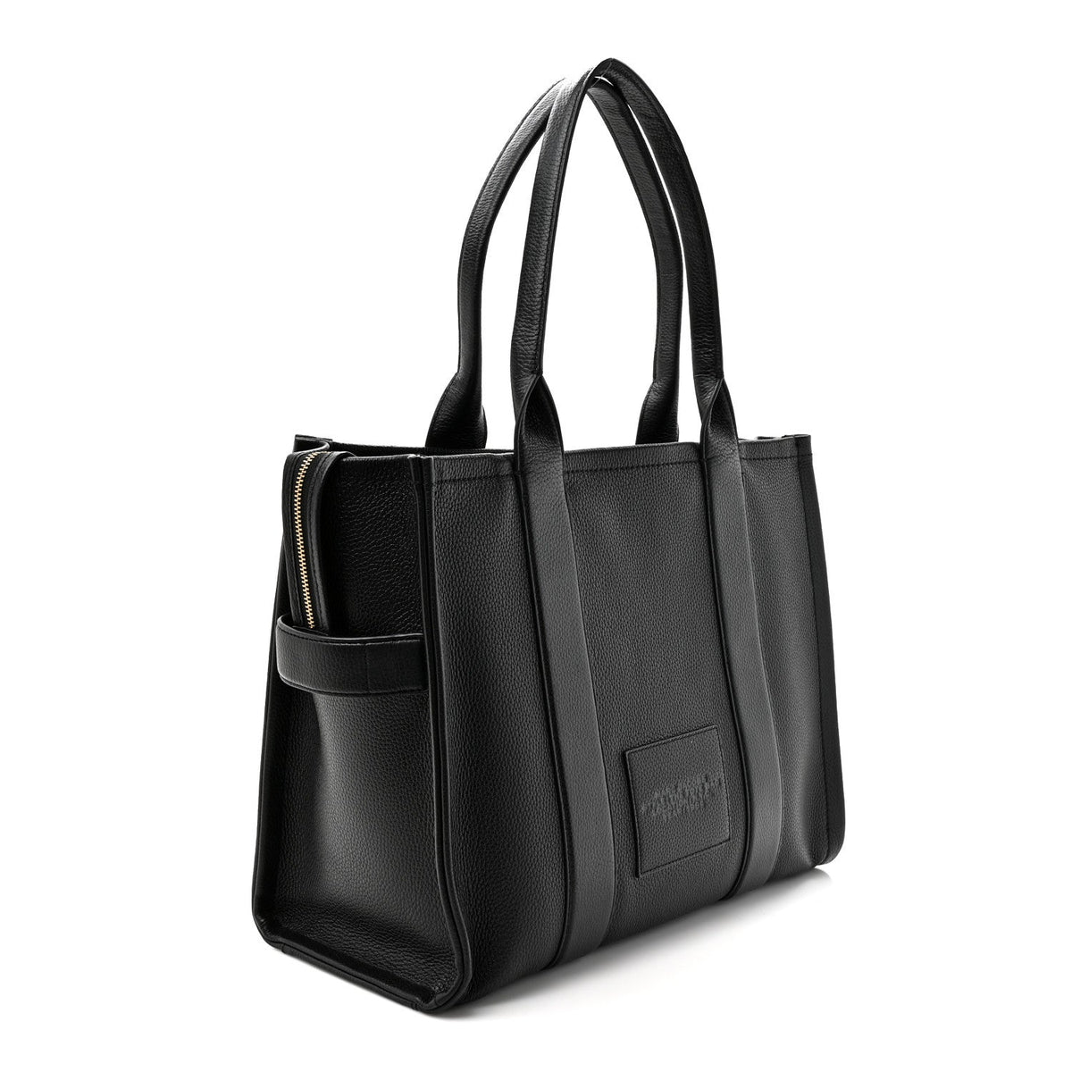 Marc Jacobs Grained Calfskin Large The Tote Bag Black