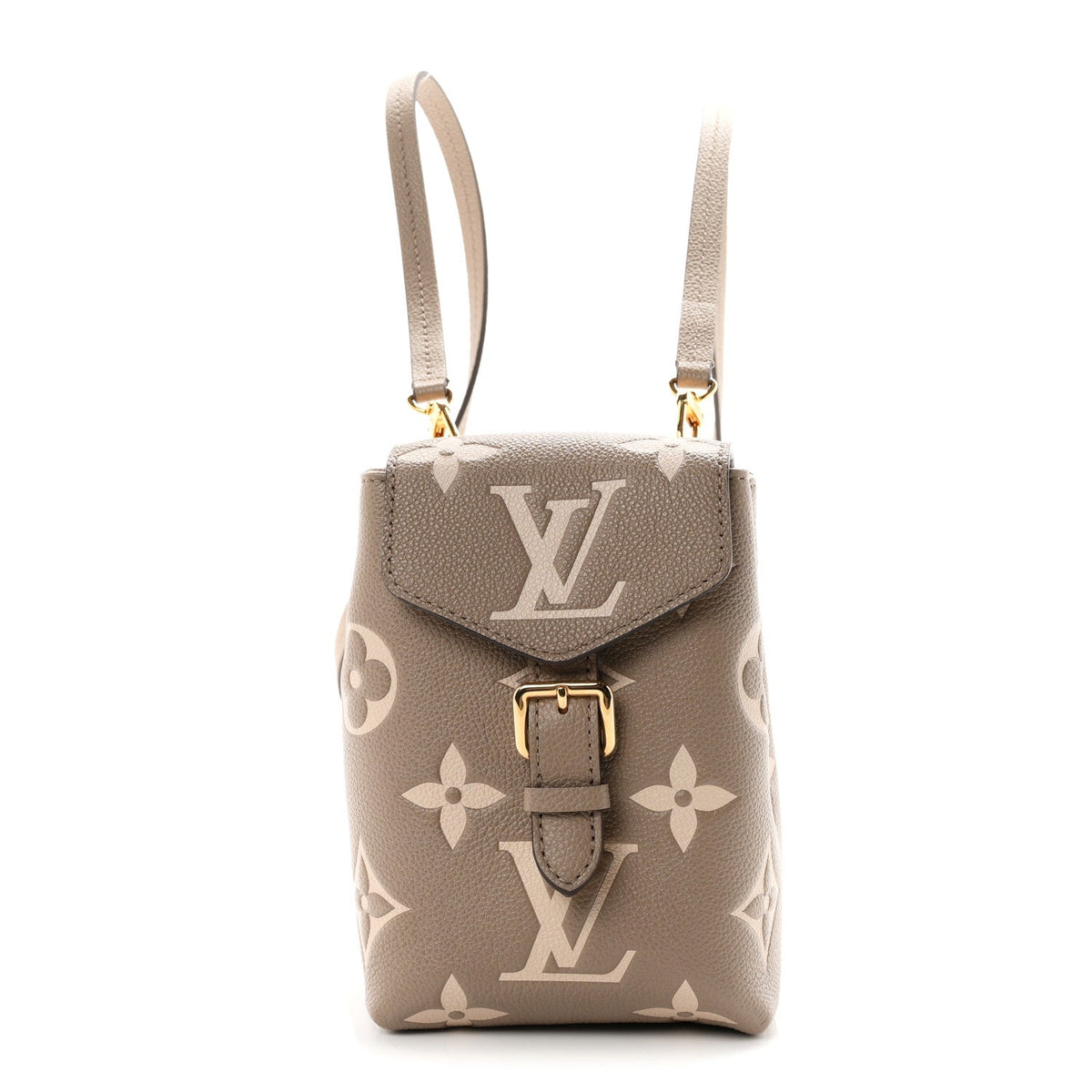 Louis Vuitton Empreinte Monogram Giant Tiny Backpack Tourterelle Cream
