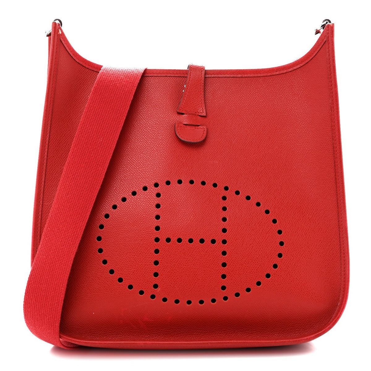 Hermès Epsom Evelyne PM Rouge Vif