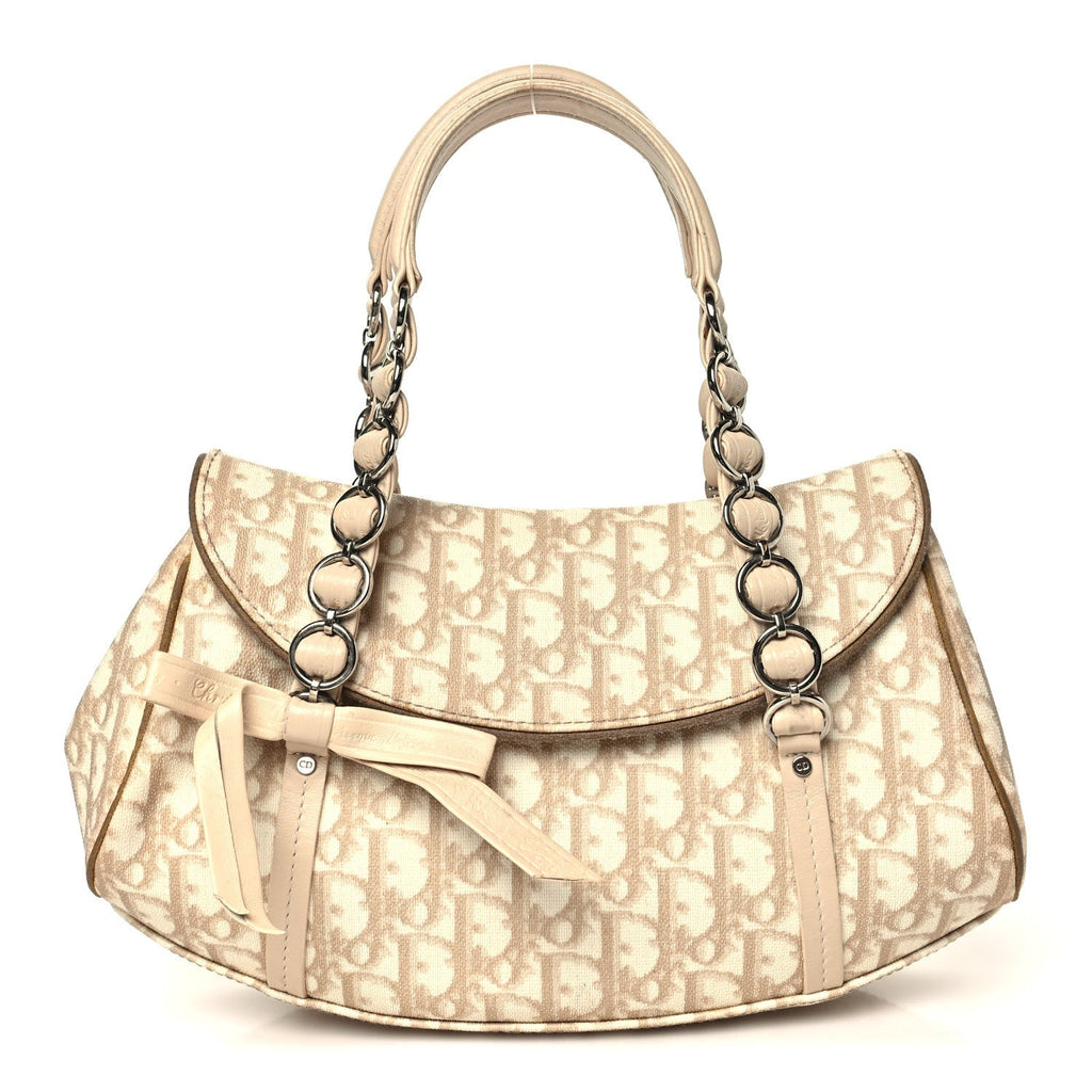 Dior Monogram Romantique Trotter Bag Rose