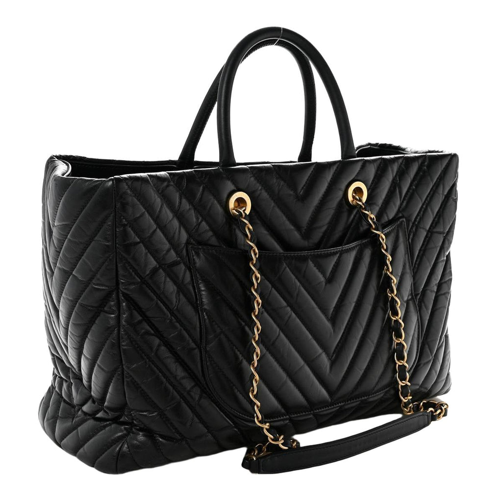 CHANEL COCO HANDLE LARGE SHOPPING BAG