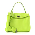 Balenciaga Natural Smooth Calfskin Mini Rodeo Top Handle Handbag Granny Apple