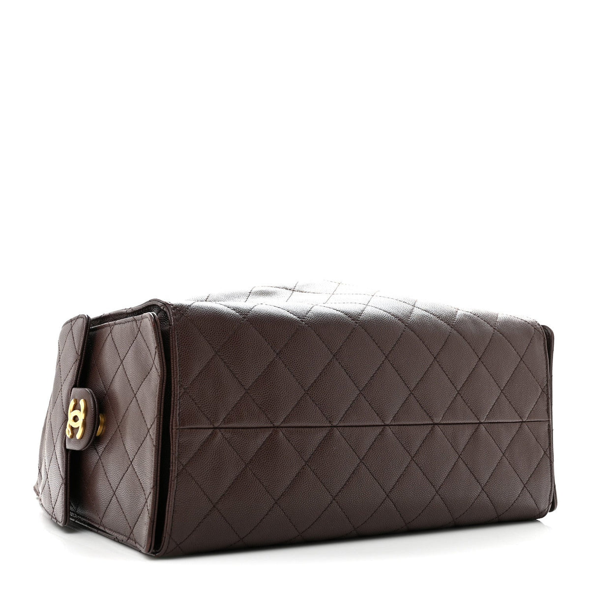 Chanel Caviar Quilted Medium Chanel 25 Handbag Dark Brown