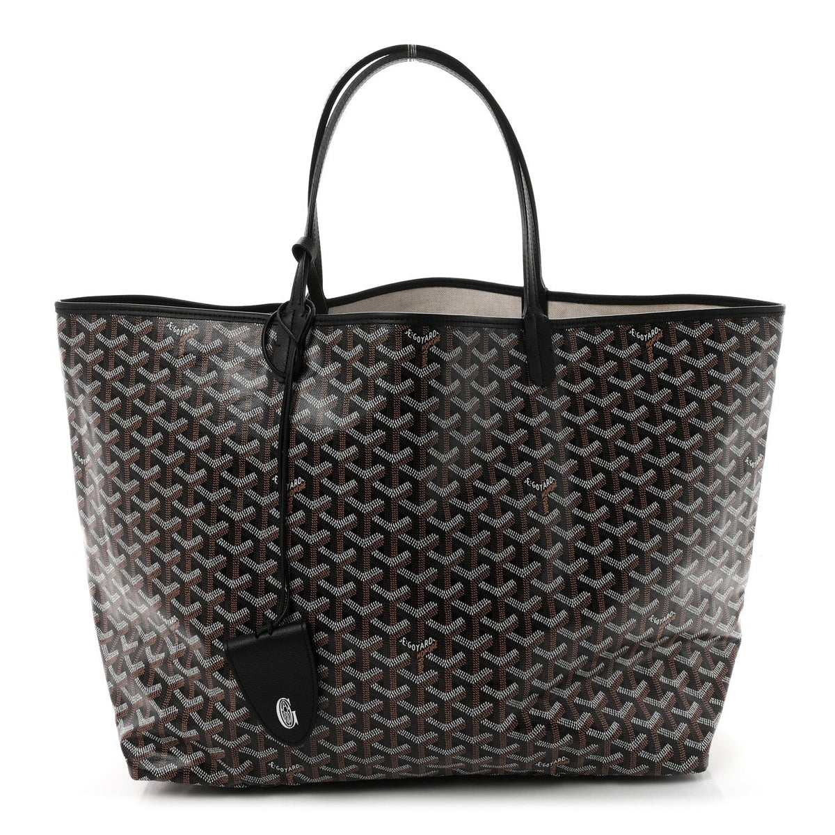 Goyard Goyardine Saint Louis GM Black