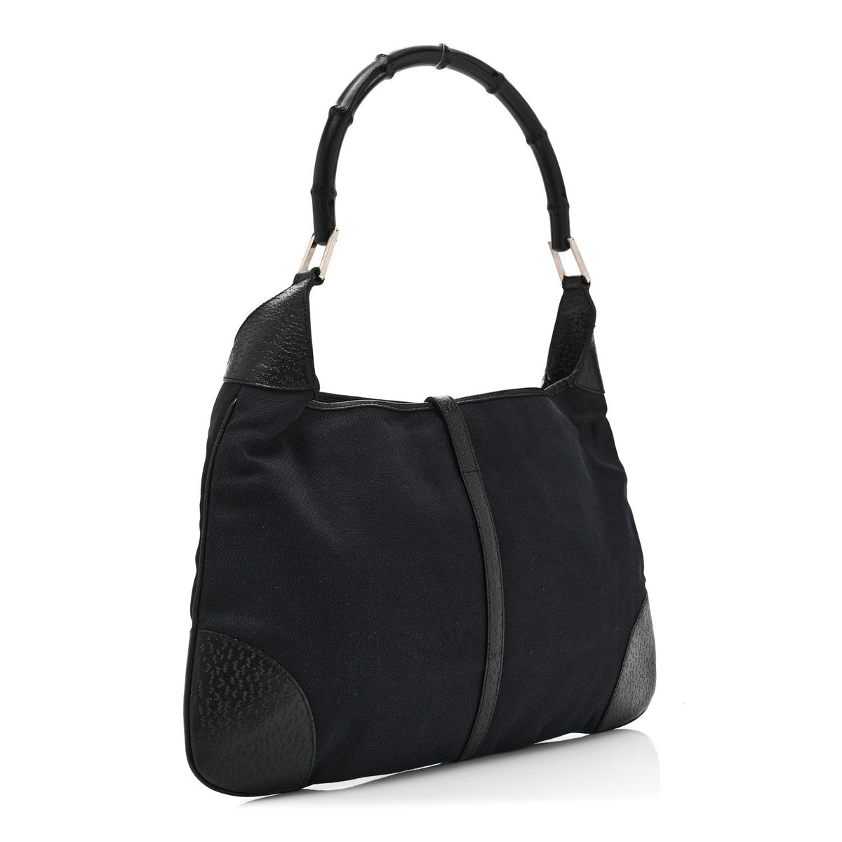 Gucci Canvas Small Jackie O Hobo Black