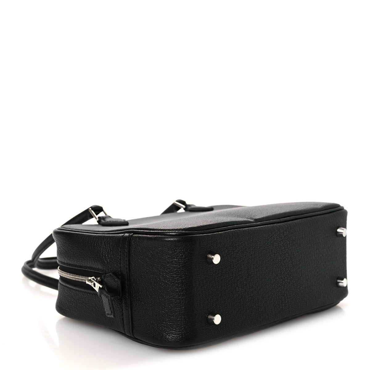 Hermès Chevre Mysore Mini Plume Black Black