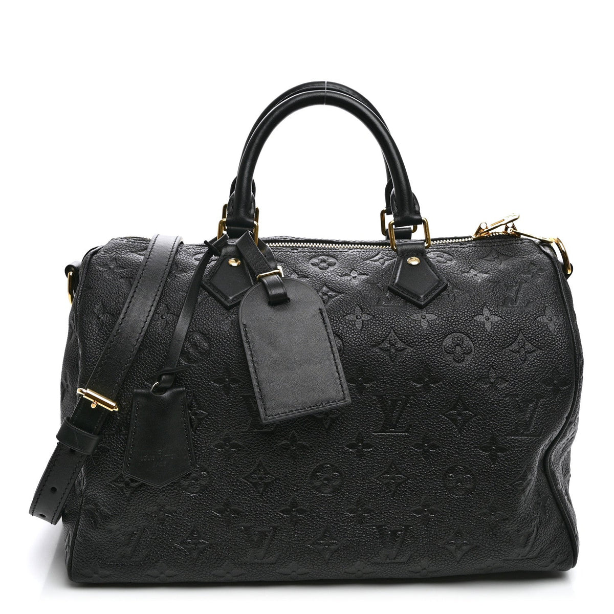 Louis Vuitton Empreinte Monogram Speedy Soft 30 Black