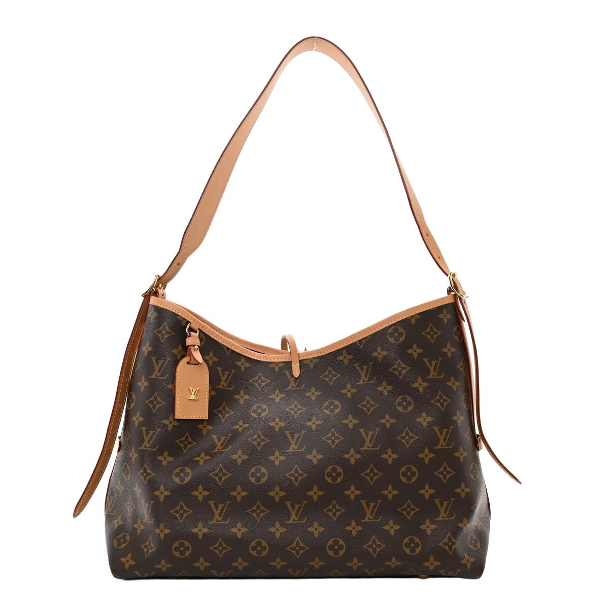 3/4 back view - Louis Vuitton Monogram CarryAll MM