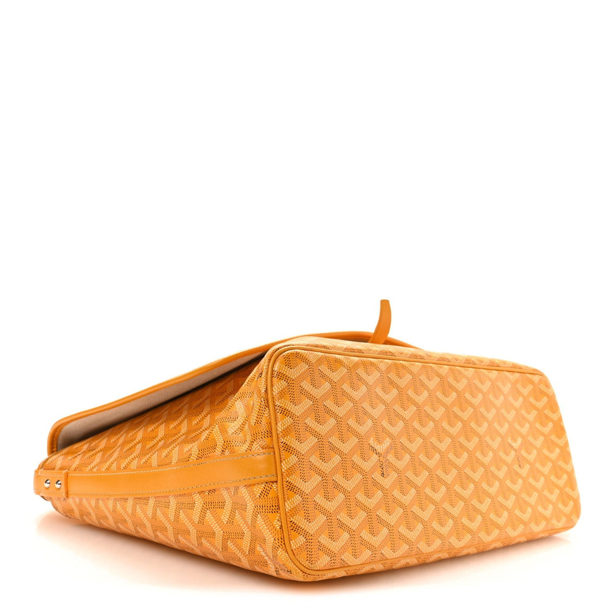 Goyard Goyardine Capetien Messenger Bag Yellow