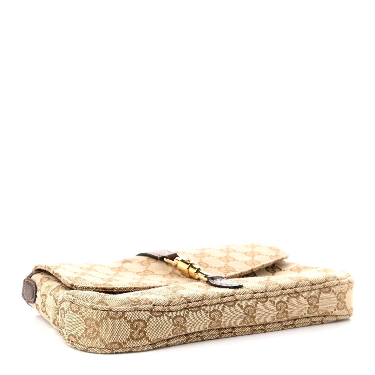 Gucci Monogram Medium Aperitivo Shoulder Bag Sand Brown
