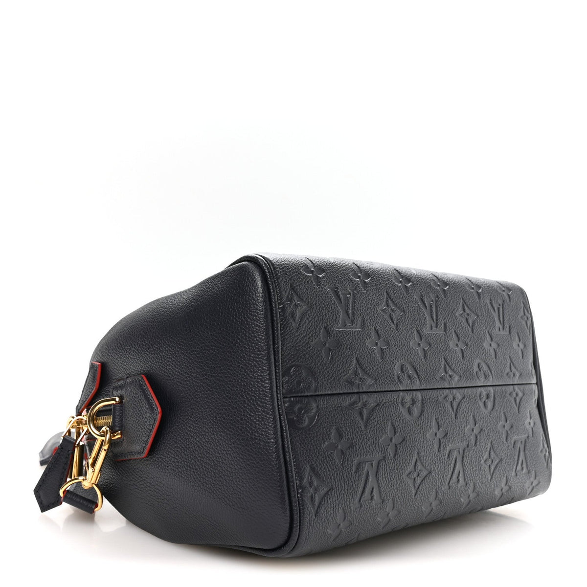 Louis Vuitton Empreinte Speedy Bandouliere 25 NM Marine Rouge