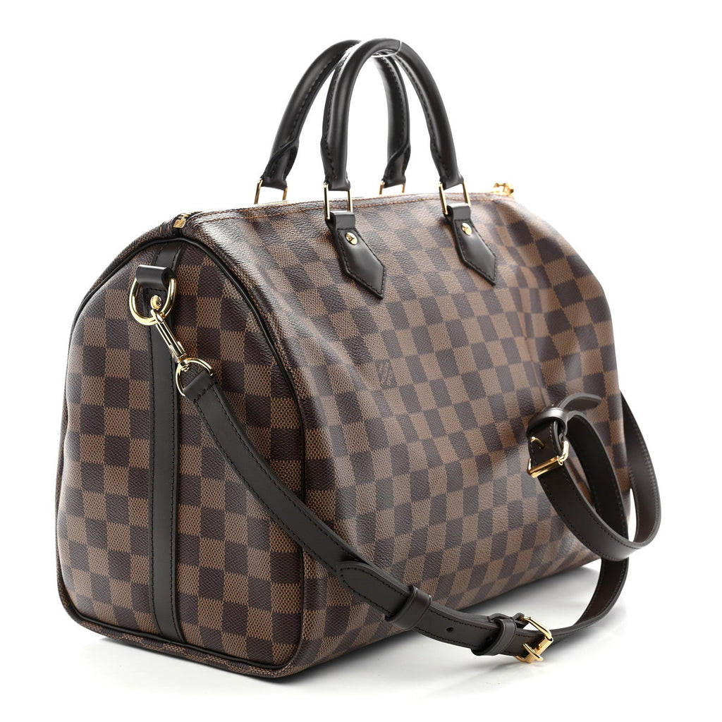 Louis Vuitton Damier Ebene Speedy Bandouliere 35