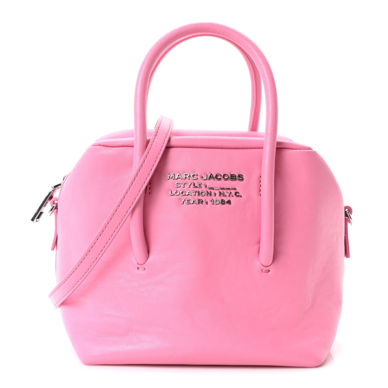Marc Jacobs Calfskin The Duet Mini Satchel Morning Glory