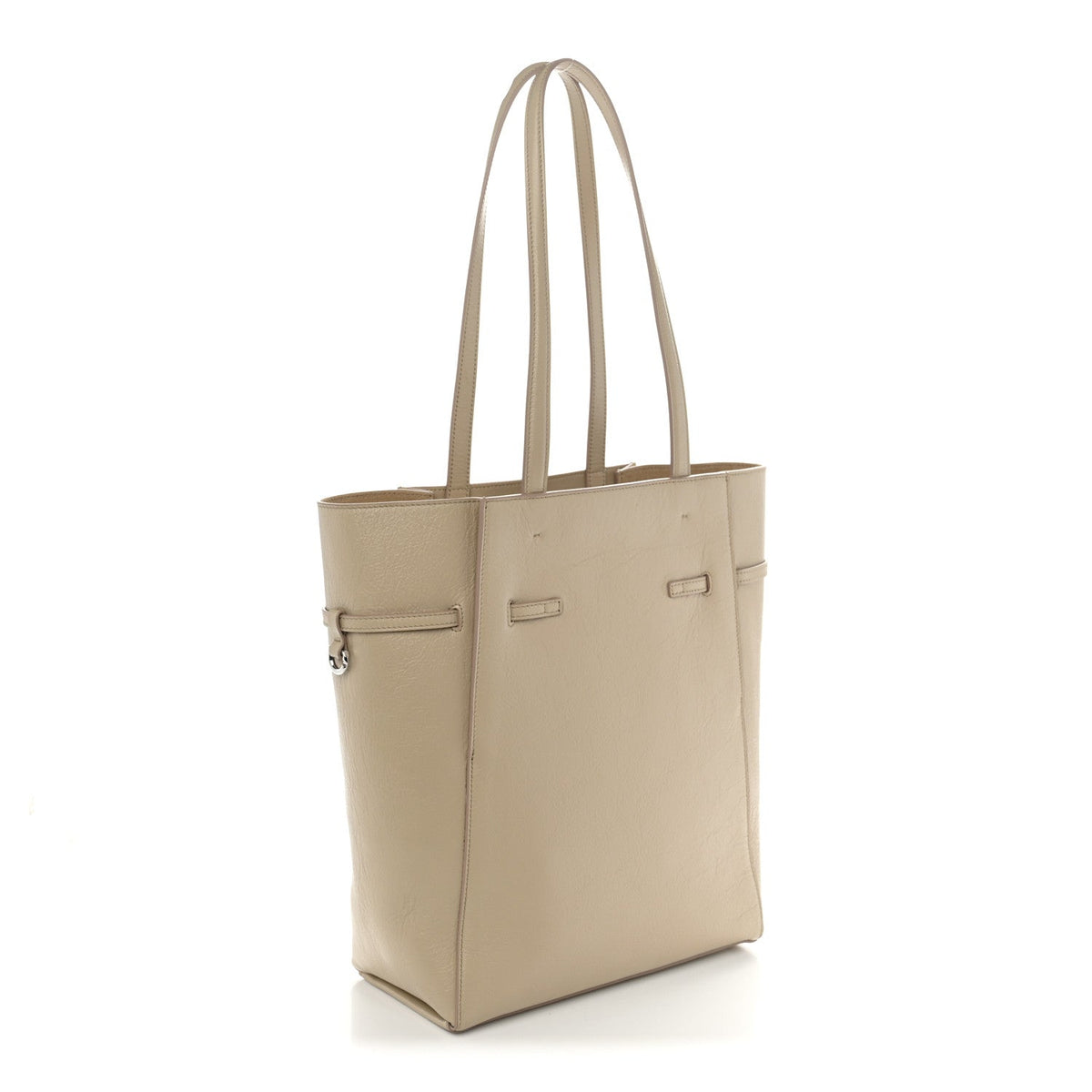 Givenchy Calfskin Voyou Medium North South Tote Natural Beige