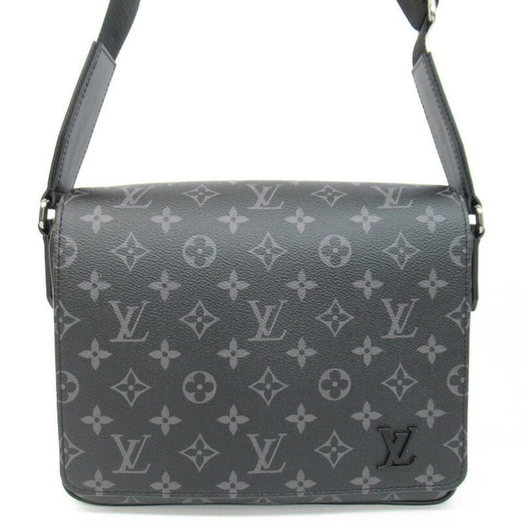 Louis Vuitton District PM Monogram Eclipse front view