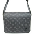 Louis Vuitton District PM Monogram Eclipse front view