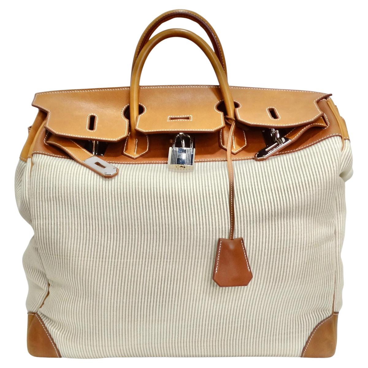 Hermès Birkin 50 Fauve Barenia front view