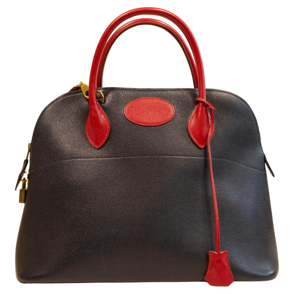 Hermès Bolide 37 Dark Navy front view